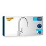 Grohe Grifo monomando de cocina Start edge con caño alto extraíble