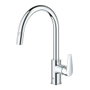Grohe Grifo monomando de cocina Start edge con caño alto extraíble