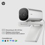 HP 960 Webcam de Streaming 4K para Videollamadas y Contenido en Vivo con Ajustes Automáticos