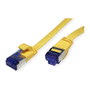 VALUE Patchkabel Cat.6A FTP extra plano amarillo 1,5 m