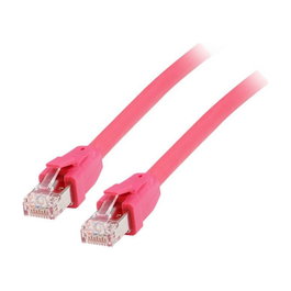 Equip Cable de red Cat8.1 S/FTP 2xRJ45 2.00m Rojo