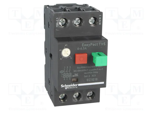 SCHNEIDER ELECTRIC Interruptor motorizado Easy TeSys 2,2kW 230÷690VAC SCHNEIDER ELECTRIC Interruptor motorizado Easy TeSys 2,2kW 230÷690VAC
