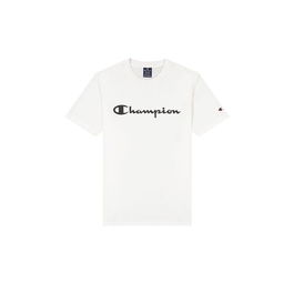 Camiseta de Manga Corta Hombre Champion Crewneck Blanco