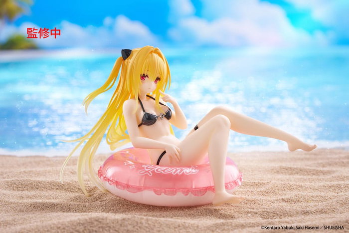 To Love-Ru Darkness Estatua PVC Aqua Float Girls Golden Darkness 10 cm