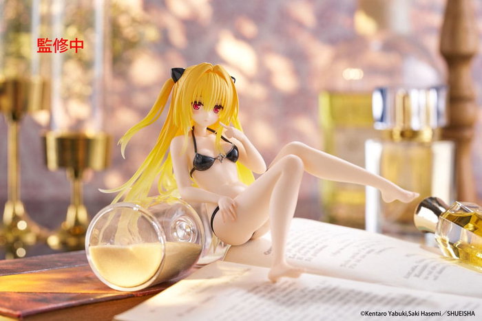 To Love-Ru Darkness Estatua PVC Aqua Float Girls Golden Darkness 10 cm