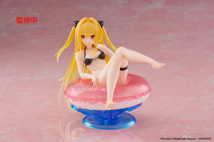 To Love-Ru Darkness Estatua PVC Aqua Float Girls Golden Darkness 10 cm