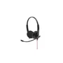 Bluestork MC302 Auriculares con Micrófono Compatibles con Windows, Mac, Smartphones, Tablets y Consolas, Ideales para Teletrabajo y Oficina en Casa