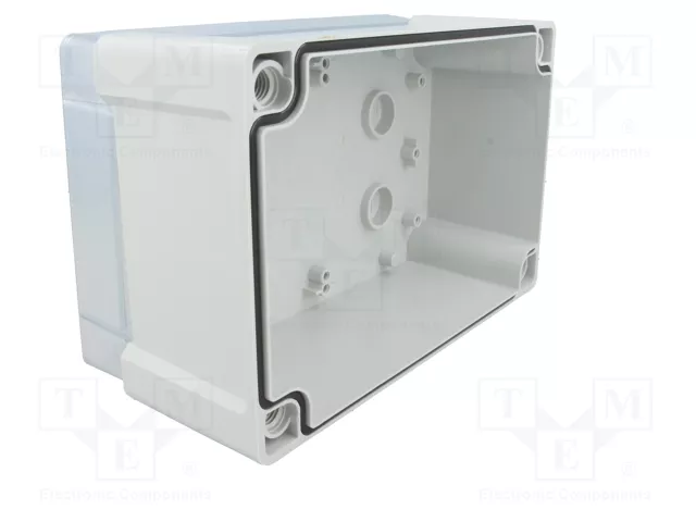 FIBOX TEMPO Carcasa Universal Gris de Policarbonato