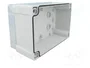 FIBOX TEMPO Carcasa Universal Gris de Policarbonato