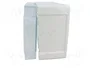 FIBOX TEMPO Carcasa Universal Gris de Policarbonato
