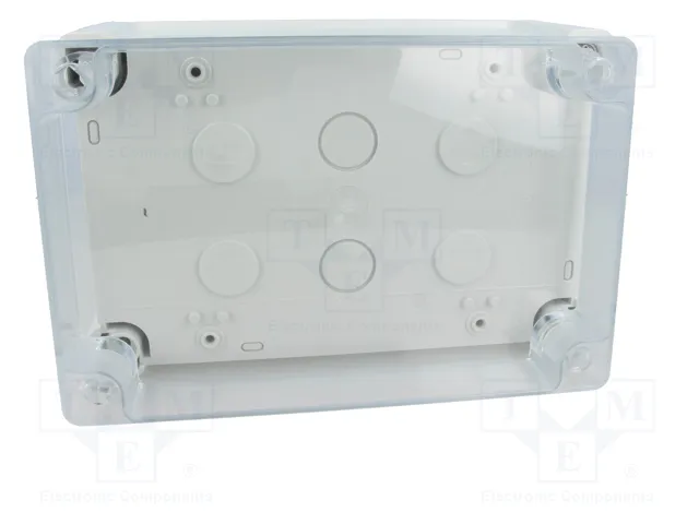 FIBOX TEMPO Carcasa Universal Gris de Policarbonato
