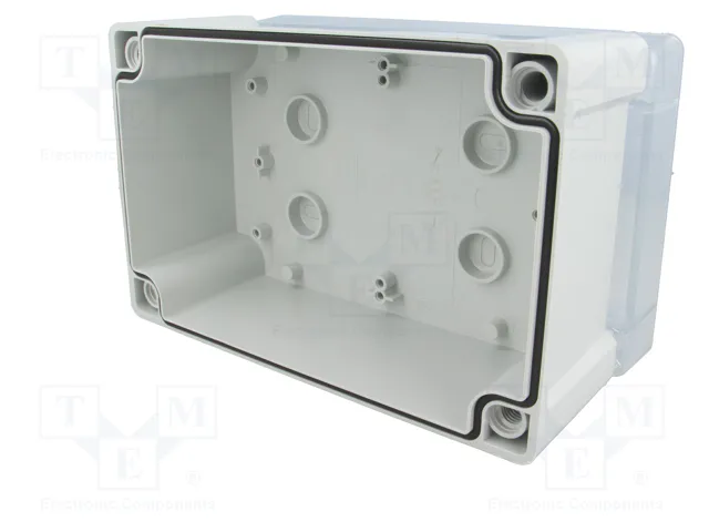 FIBOX TEMPO Carcasa Universal Gris de Policarbonato