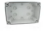 FIBOX TEMPO Carcasa Universal Gris de Policarbonato