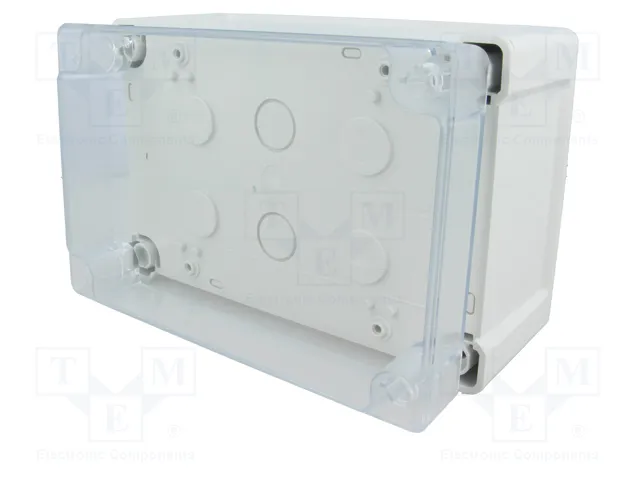 FIBOX TEMPO Carcasa Universal Gris de Policarbonato