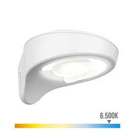 Edm Aplique Solar Blanco 2W 200lm 6500K con Sensor