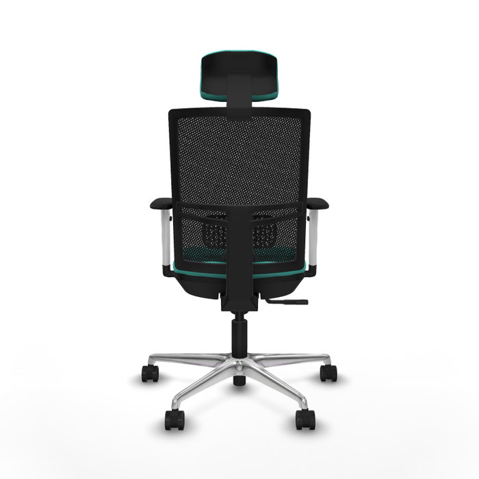 PIQUERAS Y CRESPO Silla de oficina Yunquera Turquesa y Negro PIQUERAS Y CRESPO Silla de oficina Yunquera Turquesa y Negro