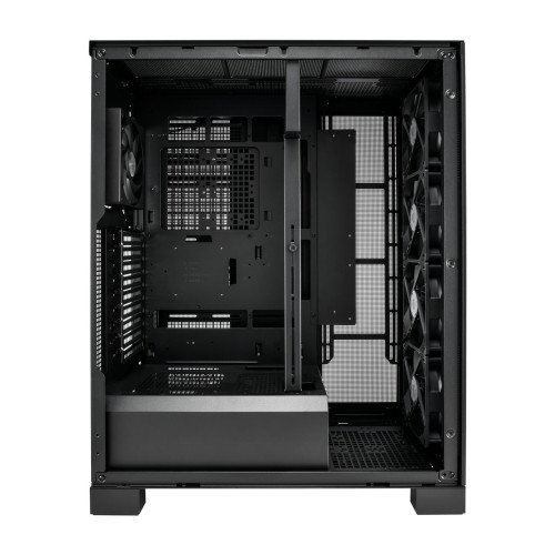 FSP U500-B Caja Full Tower Negra, Compatible ATX, mATX, mITX, E-ATX, CEB, EEB, Soporte GPU, 6 SSD/4 HDD, 5 Ventiladores PWM, Refrigeración 480mm, Pantalla Digital, POC0000260