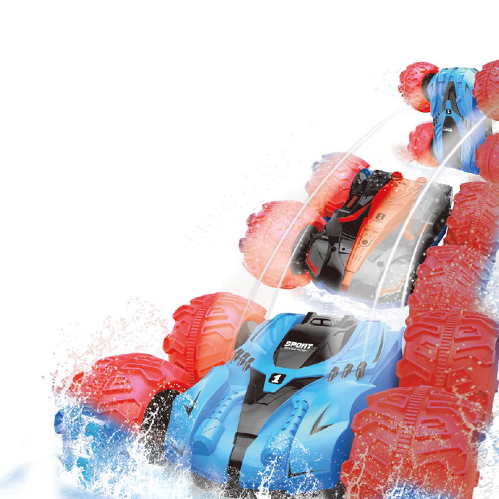 Tachan Coche Anfibio con Ruedas Hinchables XL para Tierra y Agua