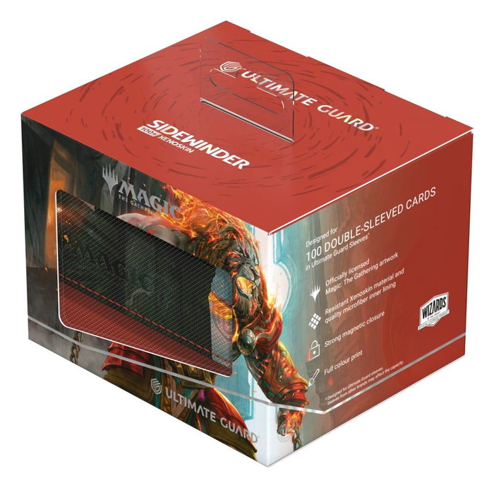 Ultimate Guard Sidewinder 100+ Xenoskin Magic: The Gathering Reality Fracture - Ajani, Path of Vengeance Ultimate Guard Sidewinder 100+ Xenoskin Magic: The Gathering Reality Fracture - Ajani, Path of Vengeance