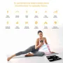 Grunkel FITBLUE300BLACK Báscula Inteligente Bluetooth de Bioimpedancia - Analiza 12 Parámetros (Peso, IMC, Grasa) - Negro - Rango 5-180 kg - Para Seguimiento de Salud y Fitness