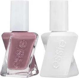 Essie Set Gel Couture con Tono 63 Take Me To Thread y Top Coat de 13.5 ml cada uno