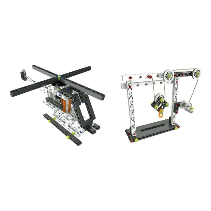 Clementoni Taller de Mecánica - Vehículos y Máquinas, 50+ Construcciones, Motor Eléctrico, A Partir de 8 Años