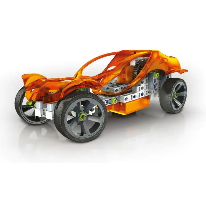 Clementoni Taller de Mecánica - Vehículos y Máquinas, 50+ Construcciones, Motor Eléctrico, A Partir de 8 Años