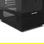 NOX Caja Semitorre Hummer Vision Negra, Midi Tower ATX con Doble Cristal Templado, USB 3.0, Compatible con Gráficas 300mm y Refrigeración Líquida 240mm, Color Negro