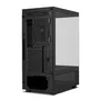 NOX Caja Semitorre Hummer Vision Negra, Midi Tower ATX con Doble Cristal Templado, USB 3.0, Compatible con Gráficas 300mm y Refrigeración Líquida 240mm, Color Negro