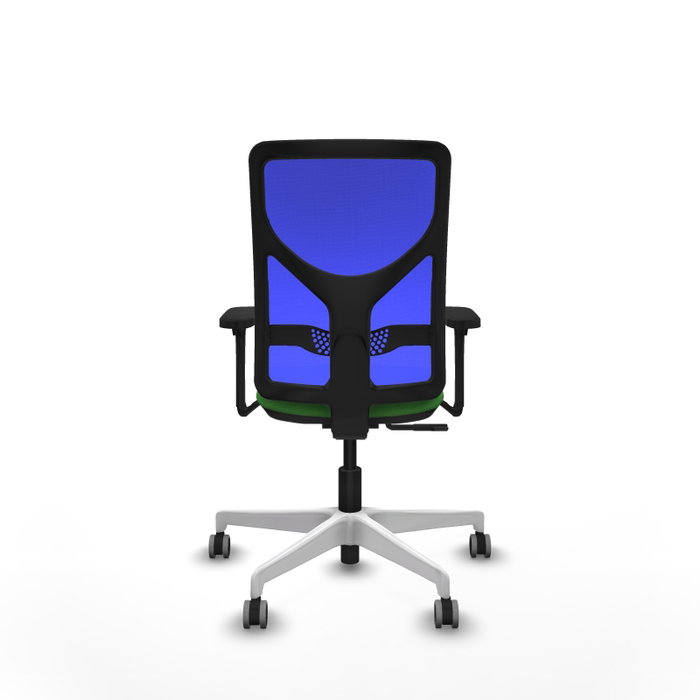 PIQUERAS Y CRESPO Silla de oficina Motilla con mecanismo Sincro, Verde y Azul PIQUERAS Y CRESPO Silla de oficina Motilla con mecanismo Sincro, Verde y Azul