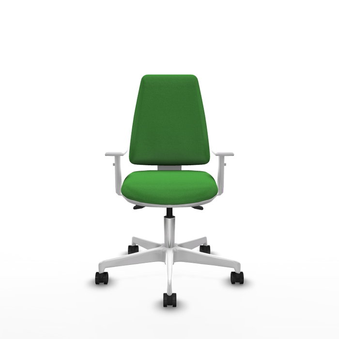 PIQUERAS Y CRESPO Silla de oficina Elche con mecanismo Asincro Verde