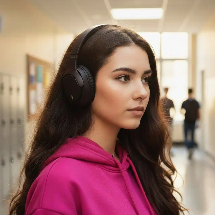 NGS Artica Glacier Black Auriculares Inalámbricos y Alámbricos