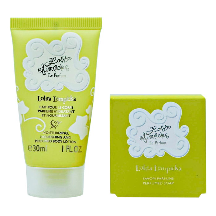 Set Lolita Lempicka: Mon Premier Parfum, Moisturizing, Body Milk, 30 ml + Mon Premier Parfum, Scented Soap Bar , 25 g *Miniature Set Lolita Lempicka: Mon Premier Parfum, Moisturizing, Body Milk, 30 ml + Mon Premier Parfum, Scented Soap Bar , 25 g *Miniature