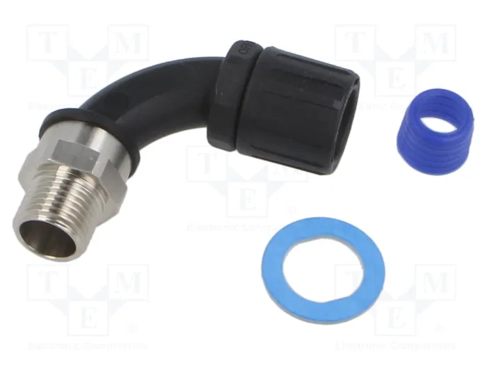 HELLERMANNTYTON Conector angular 90° HelaGuard M16 HELLERMANNTYTON Conector angular 90° HelaGuard M16
