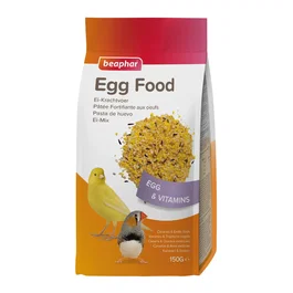 Beaphar Pasta de Huevo Para Canarios y Aves Exóticas - Complemento Alimenticio - 150 g