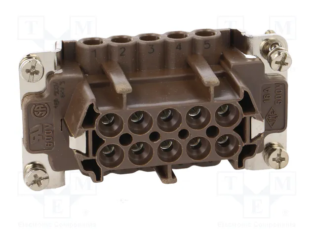 ILME Conector HDC Hembra 10+PE 16A 500V
