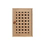 DKD Home Decor Guardallaves Bambú y Metal Natural con 8 Colgadores