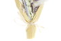 DKD Home Decor Ramo de Flores Secas Surtido de 2 Colores Blanco y Lila