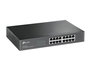 Omada TL-SG1016DE - Switch Gigabit Inteligente Easy Smart 16 Puertos, con Gestión Simple Web, VLAN, QoS, Eco-ahorro, Rack-mountable