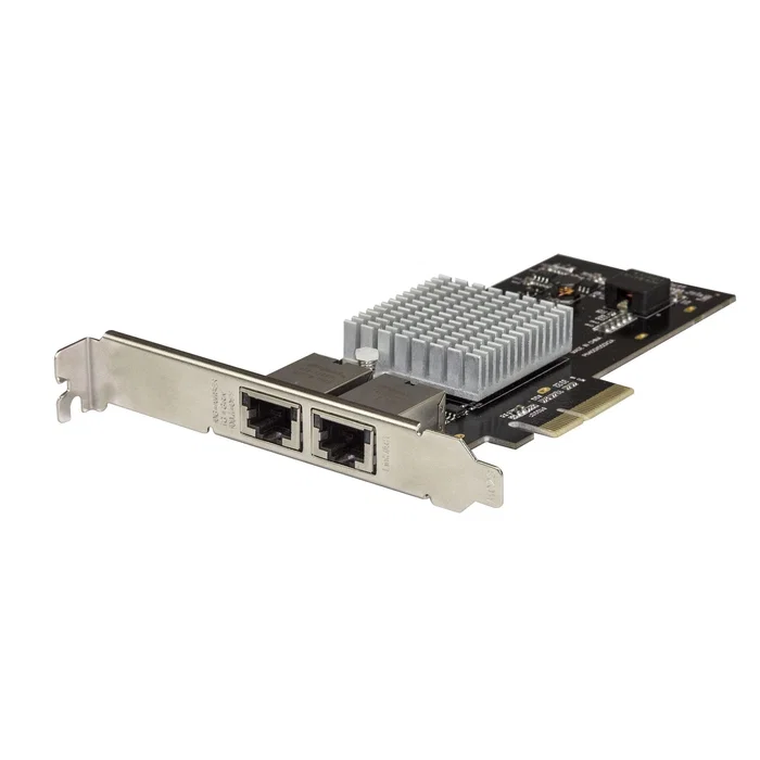 StarTech.com Tarjeta PCIe de Red con 2 Puertos 10G Intel-X550AT StarTech.com Tarjeta PCIe de Red con 2 Puertos 10G Intel-X550AT