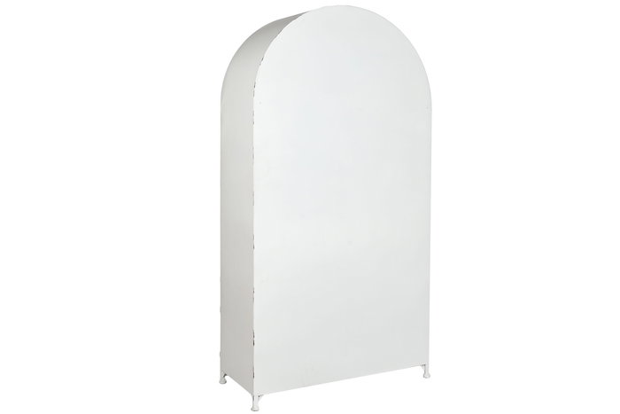 DKD Home Decor Vitrina Romantico Blanco Metal Cristal 91x172x36.5 cm DKD Home Decor Vitrina Romantico Blanco Metal Cristal 91x172x36.5 cm