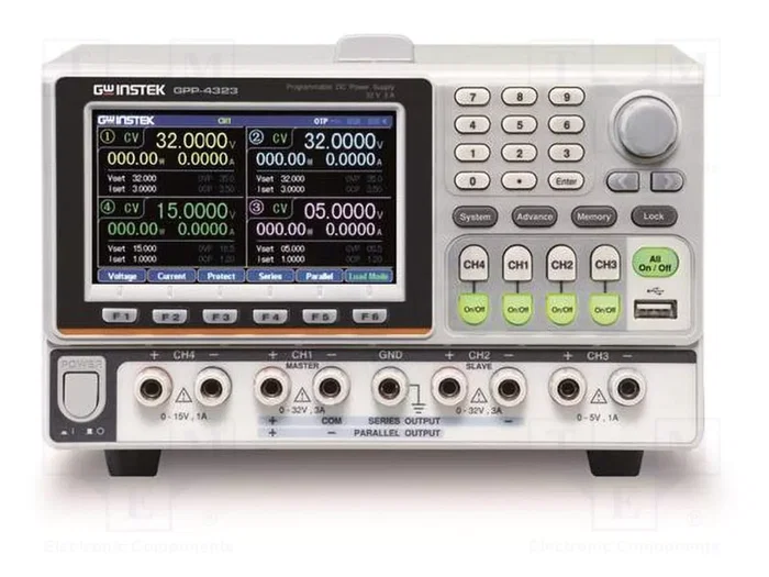 GW INSTEK GPP-4323L Fuente de alimentación de laboratorio programable 0÷32VDC GW INSTEK GPP-4323L Fuente de alimentación de laboratorio programable 0÷32VDC