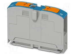 PHOENIX CONTACT PTVFIX 2X2,5 BU Conector de carril azul