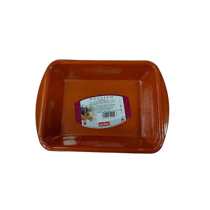 Fackelmann Profesional Food & more Fuente para canelones clasica de barro 20 x 14 cm Fackelmann Profesional Food & more Fuente para canelones clasica de barro 20 x 14 cm