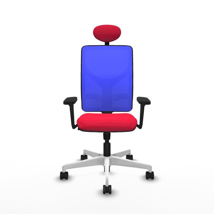 PIQUERAS Y CRESPO Silla de oficina Motilla con Mecanismo Sincro Rojo y Azul PIQUERAS Y CRESPO Silla de oficina Motilla con Mecanismo Sincro Rojo y Azul