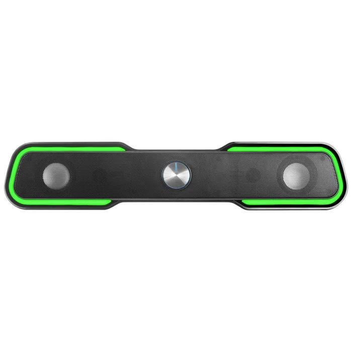 Mars Gaming MSBX Barra de Sonido Soundbar Gaming 10W RGB Dinámico Bluetooth 5.0 Negro para PC, Consola, TV y Smartphone con Procesador DSP