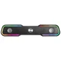 Mars Gaming MSBX Barra de Sonido Soundbar Gaming 10W RGB Dinámico Bluetooth 5.0 Negro para PC, Consola, TV y Smartphone con Procesador DSP