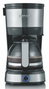 Severin KA 4808 Cafetera de filtro, 4 tazas, Negro/Acero inoxidable