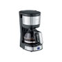 Severin KA 4808 Cafetera de filtro, 4 tazas, Negro/Acero inoxidable