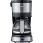 Severin KA 4808 Cafetera de filtro, 4 tazas, Negro/Acero inoxidable